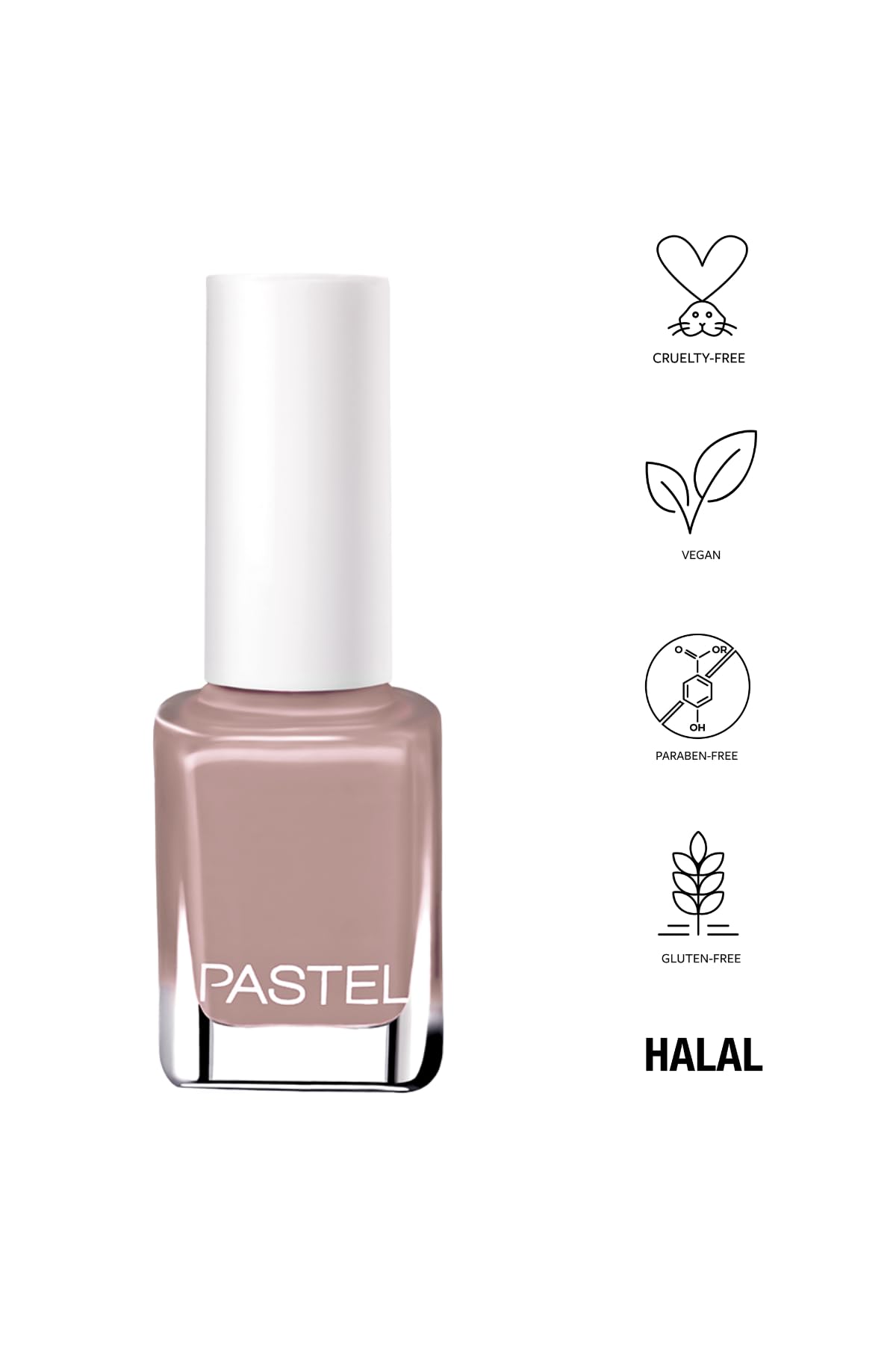Pastel Vegan Nail Polish - 120 Shades, Cruelty-Free, Chemical-Free Beauty