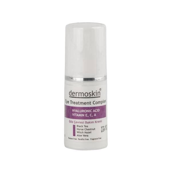 Dermoskin Eye Cream - Natural Anti-Aging Eye Care with Hyaluronic Acid & Aloe Vera - image 2