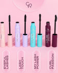 Golden Rose Flash Lash Mascara No:08 Mocha Brown - Waterproof Formula | Rich Pigment