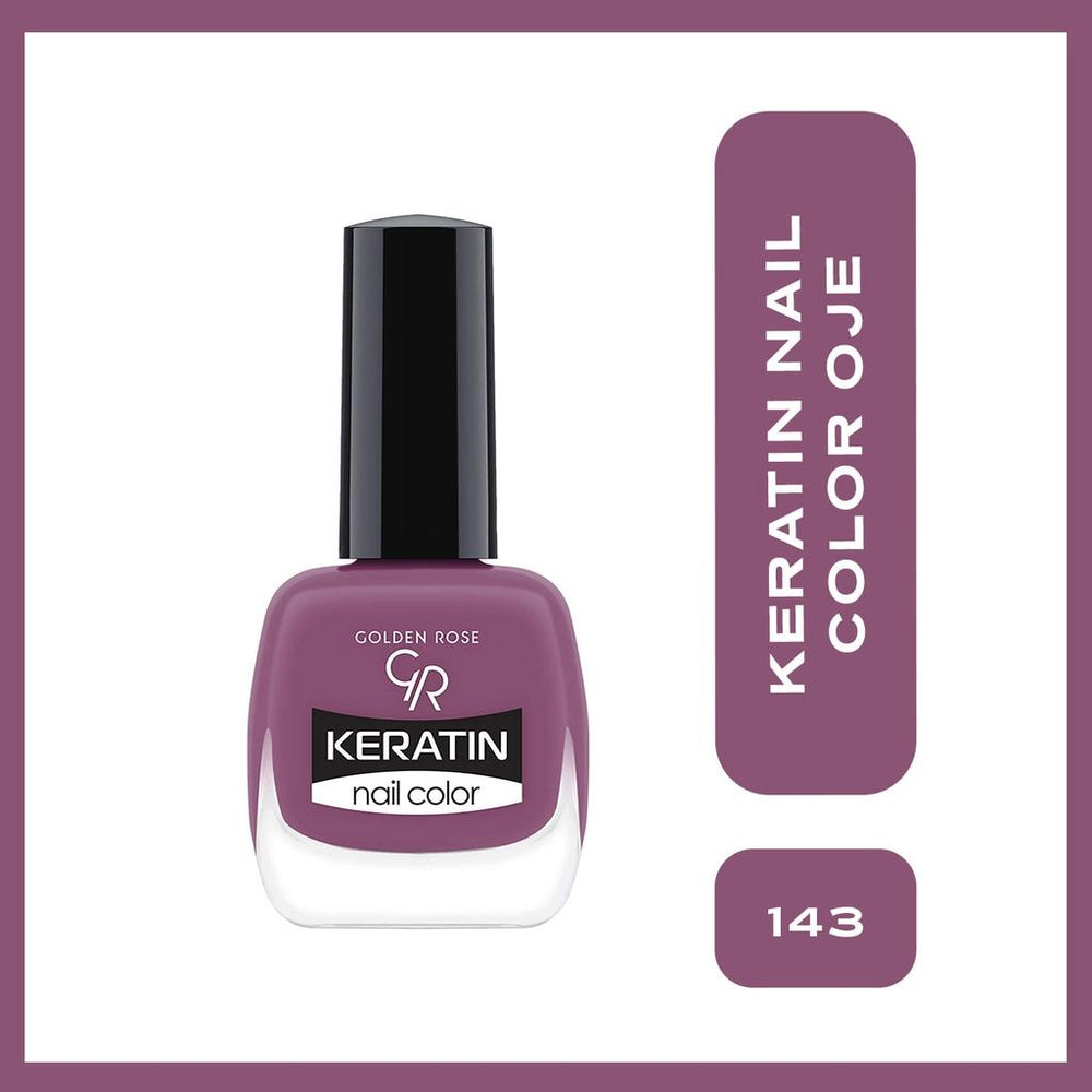 Golden Rose Keratin Nail Color No 143 - 10.5ml