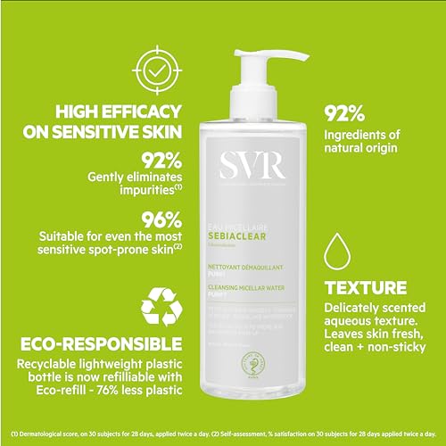 SVR Sebiaclear Micellar Solution 400ml