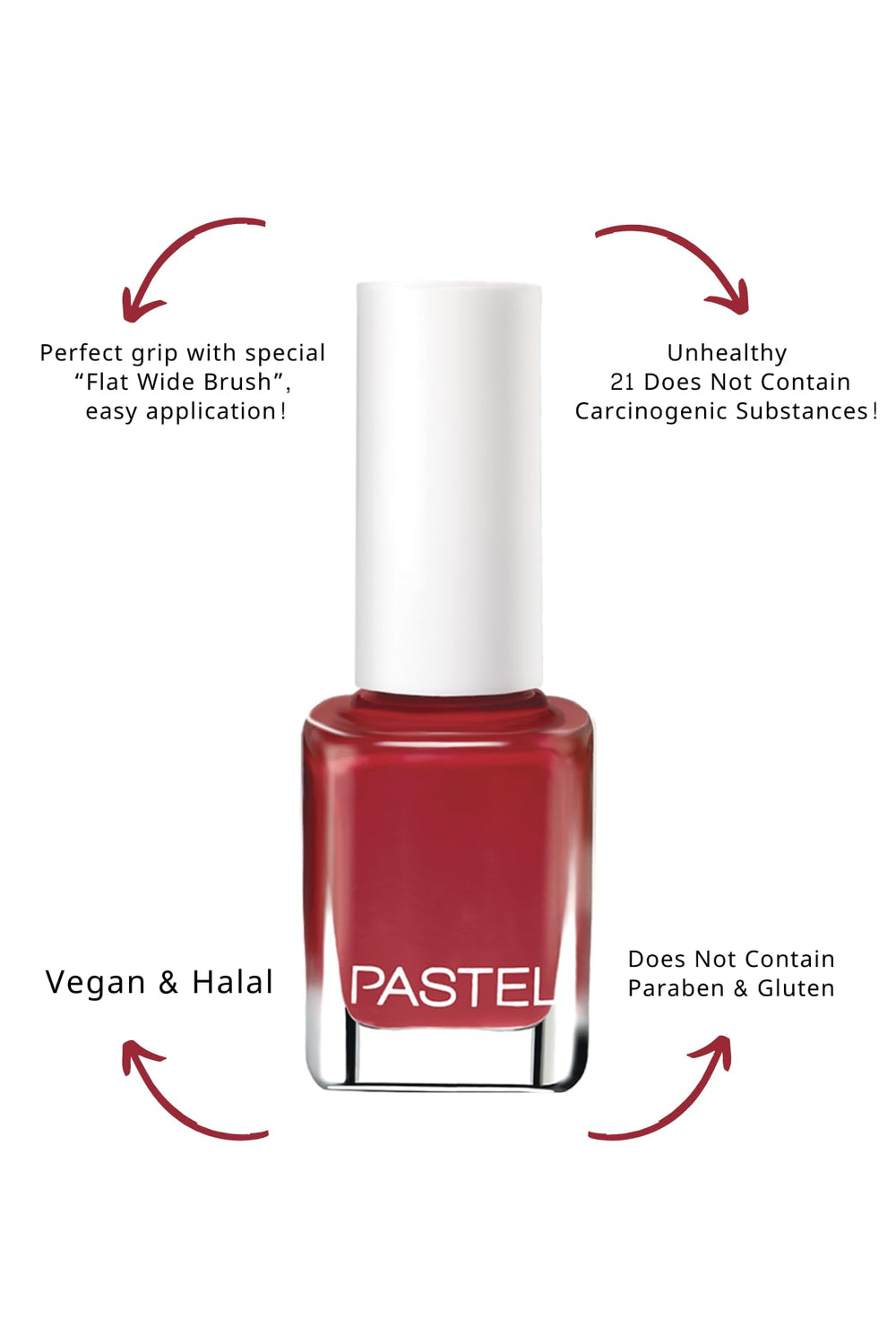 Oje Pastel 46 Nail Polish - 13ml Unique Pastel Shade for Nail Care