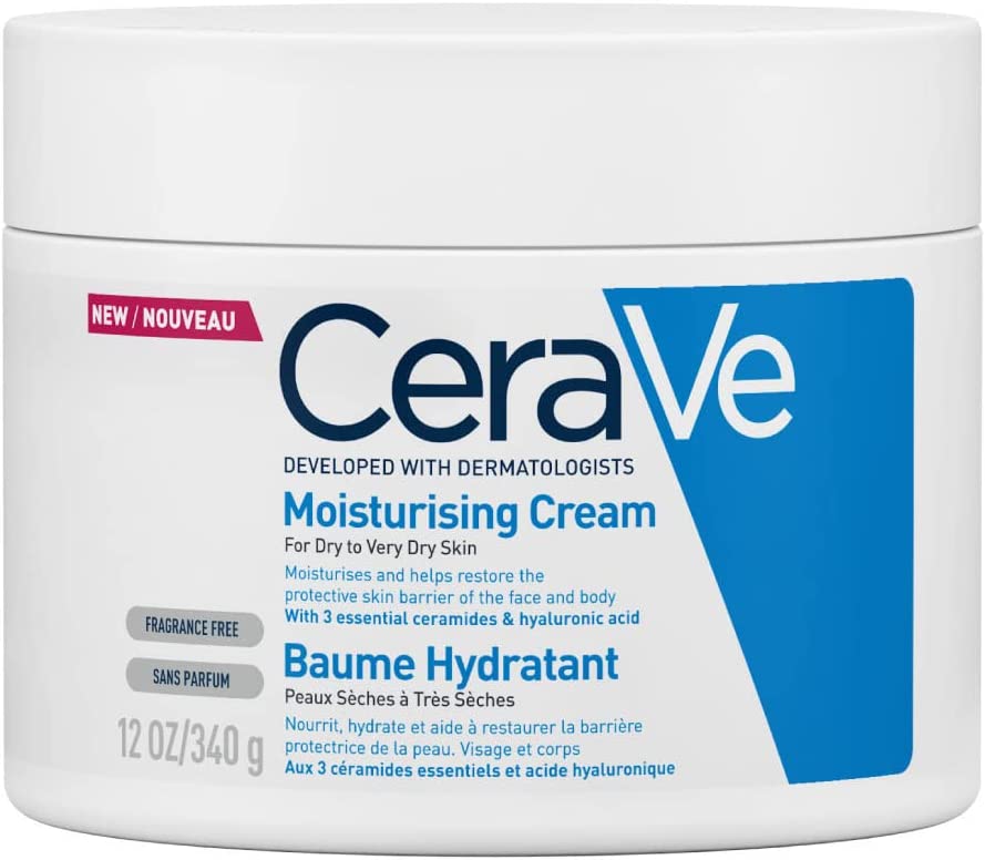 CeraVe Moisturizing Cream | Body and Face Moisturizer for Dry to Very Dry Skin | Body Cream with - Moisturizing Cream