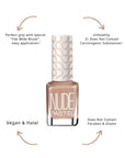 Pastel Vegan Cruelty-Free Nail Polish - Pastel Nude 101, Non-Toxic, Long-Lasting Color