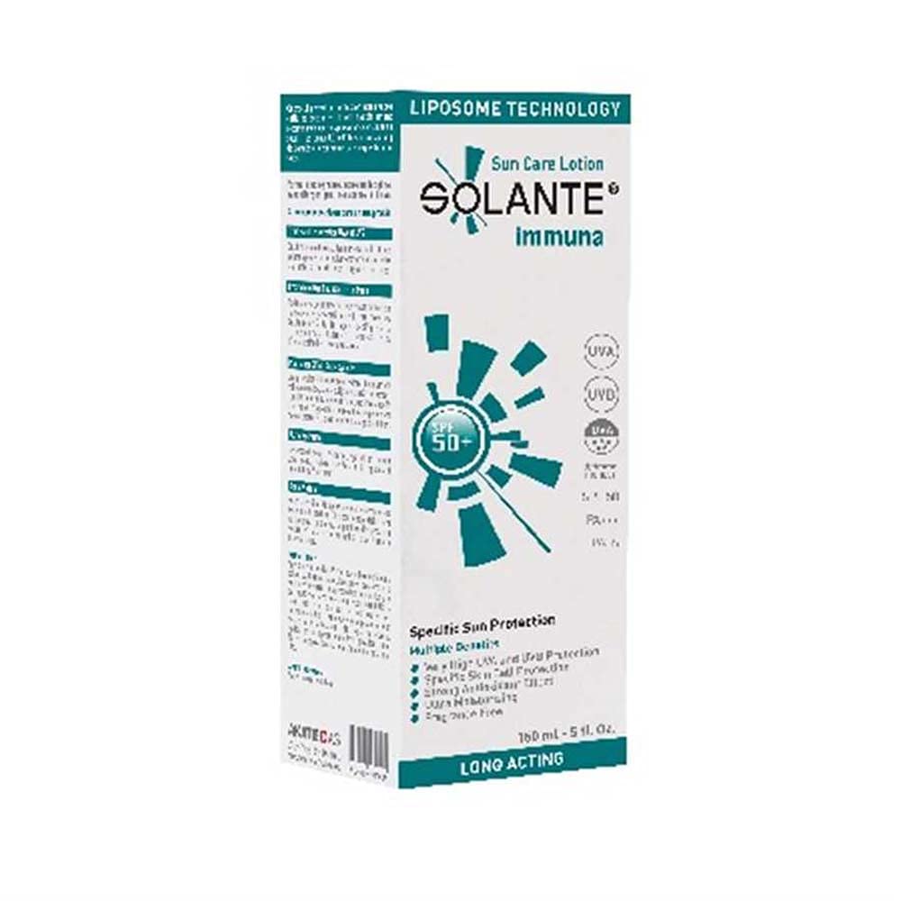 Solante Immuna Sunscreen for Sensitive Skin - High SPF 50+ Anti-Aging Sun Protection - Water-Resistant, Fragrance-Free, 5.07 fl oz - image 7
