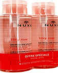 Nuxe Very Rose 3-in-1 Micellar Water - Gentle Makeup Remover & Cleanser for Sensitive Skin
