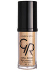 Golden Rose Total Cover 2in1 Foundation & Concealer - Shade 21 | Lightweight Formula