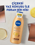 Nivea Nivea Q10 Firming & Tanning Body Lotion - Moisturizing, Sunless Tan, Firming Body Care for Fair to Medium - Face Cream