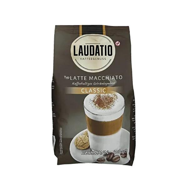 Laudatio Latte Macchiato Coffee Powder: Authentic Italian Flavor, Quick & Easy Preparation, 400g Value Size Laudatio Latte Macchiato: Quick & Easy Italian Coffee Latte Macchiato coffee powder, Instant Latte Macchiato, Coffee mix, Easy coffee preparation, Latte Macchiato 400 gr, Quick coffee, Coffee powder, Latte Macchiato, Instant Coffee, Coffee, Latte, Macchiato, Italian Coffee, Quick Coffee, Easy to make coffee, Hot Beverage, Office Drink, Home Coffee, Coffee Drink