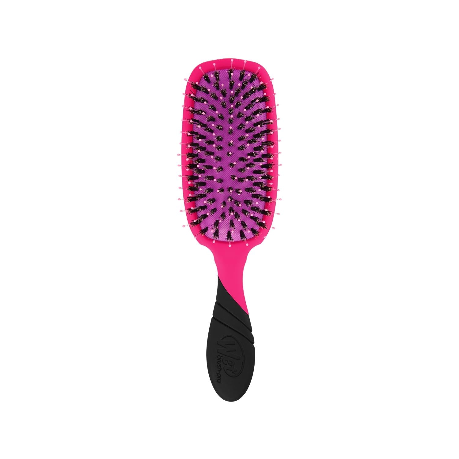 Wet Brush Pro Shine Enhancer Pink Boar Bristle Hair Brush
