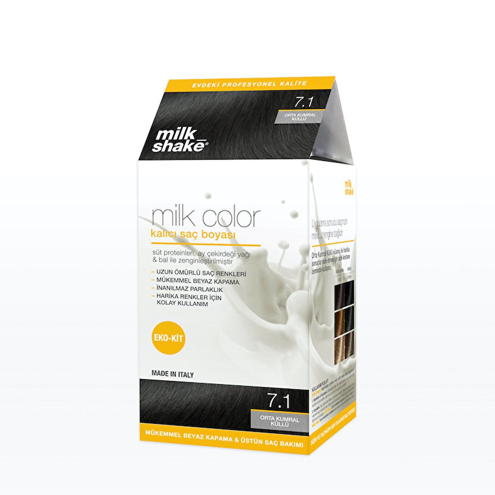 milk_shake Milk Color Eko Permanent Hair Dye Set - Long-Lasting Nourishing Hair Color with Milk Proteins, - Hair Dye