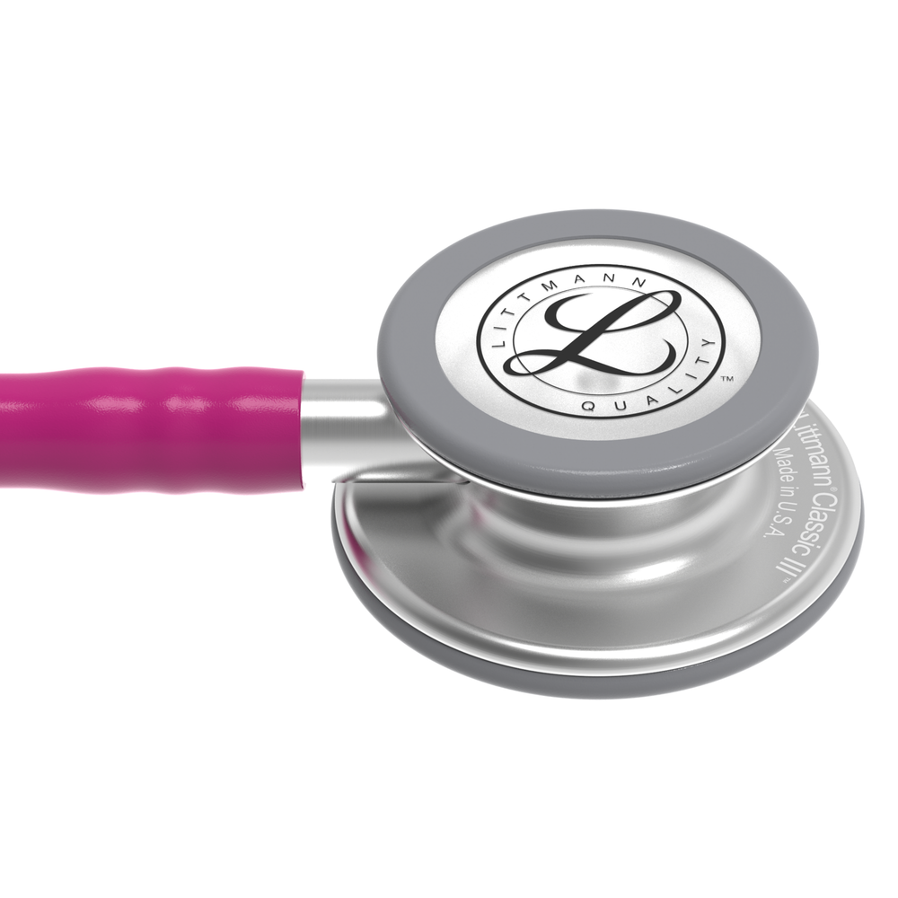 3M Littmann Classic III Stethoscope Raspberry Finish 5648