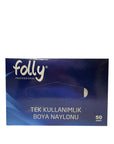 Folly Professional Disposable Hair Dye Capes 50-Pack