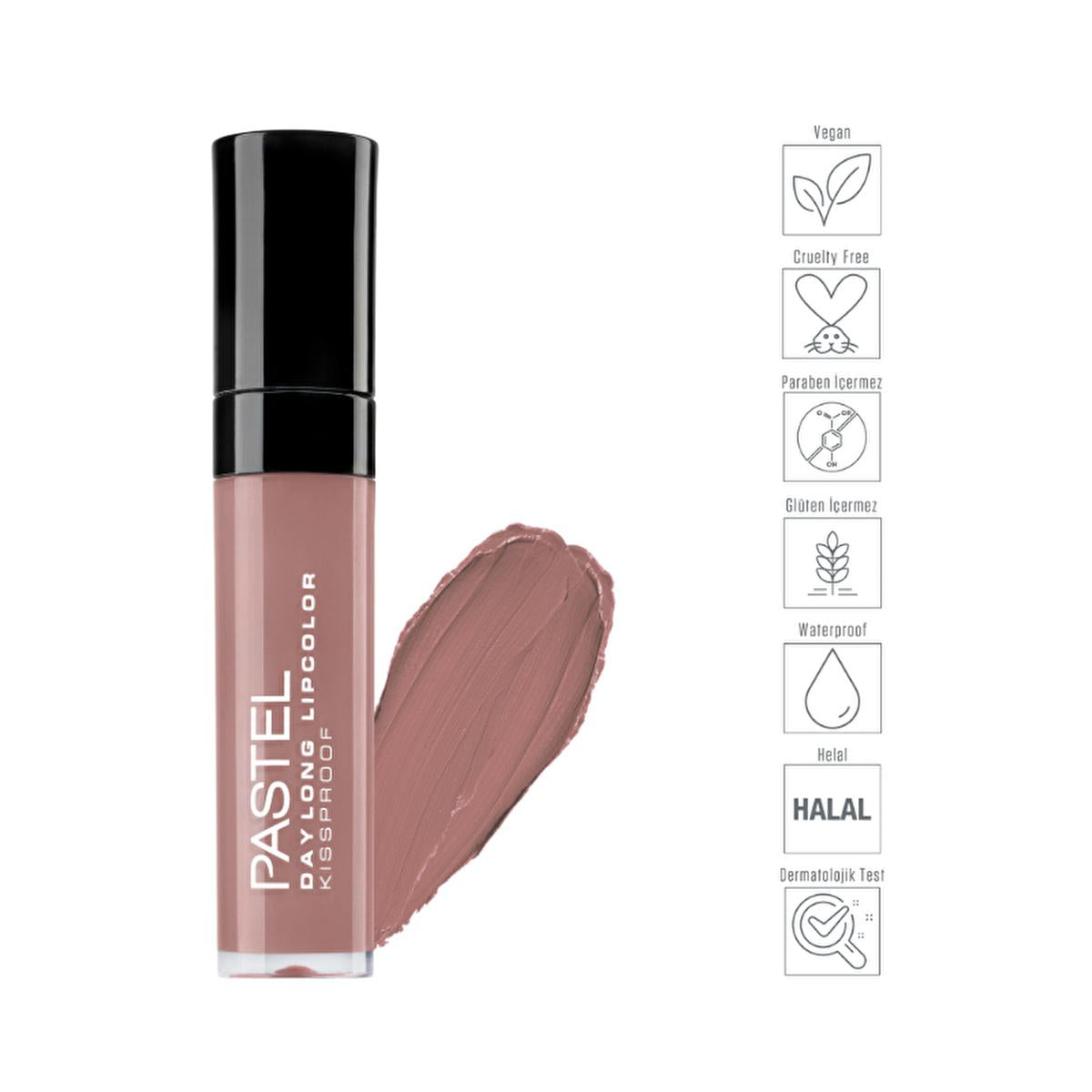 Pastel Matte Liquid Lipstick - Long Lasting, Vegan, Cruelty-Free, Waterproof Formula Pastel Matte Liquid Lipstick - Long Lasting & Vegan matte liquid lipstick, long-lasting lip color, vegan cosmetics, cruelty-free beauty products, waterproof makeup, dermatologically tested cosmetics, lipstick, vegan beauty, cruelty-free makeup, long-lasting lipstick, matte lipstick, halal-certified cosmetics, paraben-free beauty products, gluten-free cosmetics