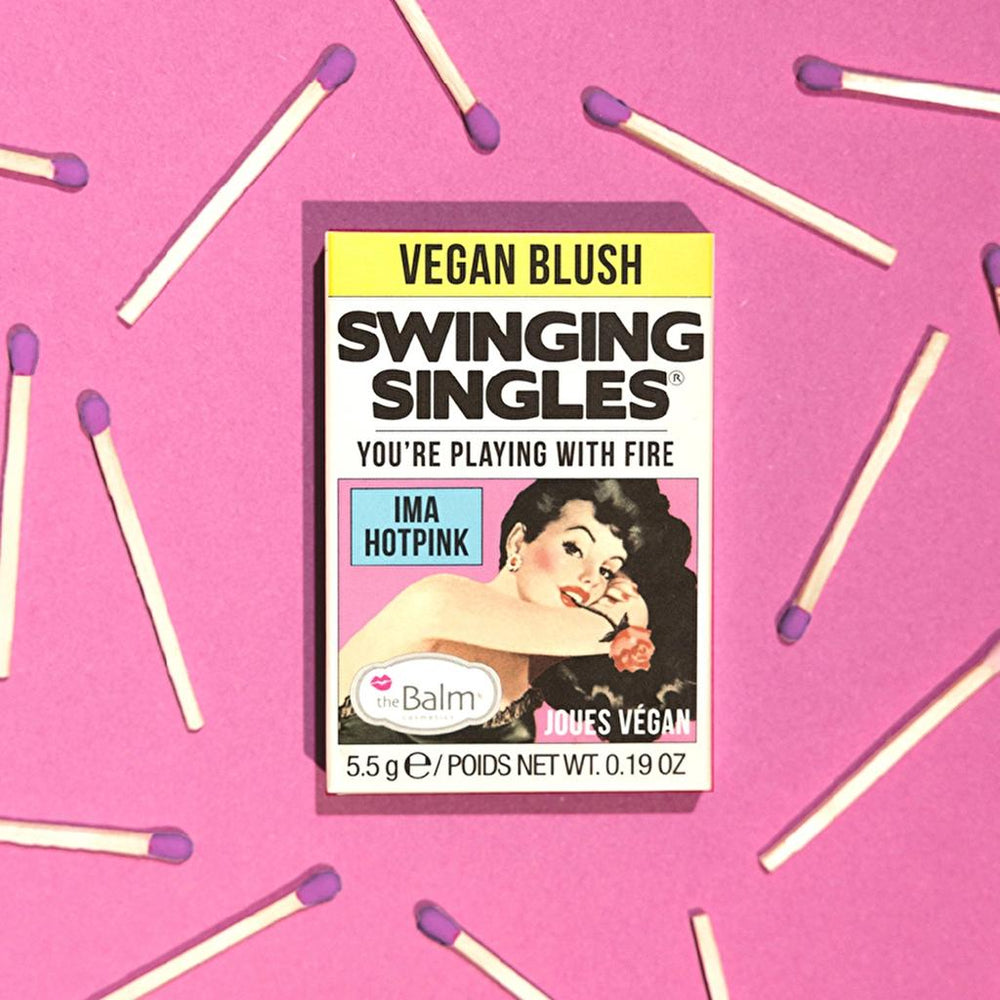 theBalm Swinging Singles Blush Ima Hotpink 5.5g