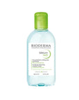 Bioderma Sebium H2O Cleansing Water for Combination/Oily Skin - 8.45 fl oz, Non-Comedogenic, No-Rinse - Makeup Remover