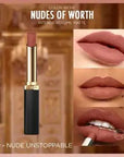 Loreal Paris Color Riche Intense Volume Matte Lipstick - Le Nude Unstoppable - Long Lasting Nude Matte Volumizing Lipstick Loreal Nude Matte Lipstick: Intense Color & Long Lasting Volume Loreal lipstick, matte lipstick, nude lipstick, volume lipstick, long lasting lipstick, Loreal Color Riche, Color Riche Intense Volume Matte, Le Nude Unstoppable, nude matte lipstick, volumizing lipstick, lipstick, makeup, beauty, matte finish, long lasting, nude shade, lip color, volumizing, cosmetic, lip enhancer, natural