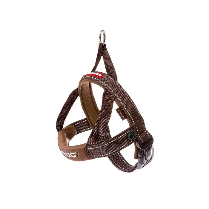 Ezydog Quick Fit Dog Harness Brown X-Small