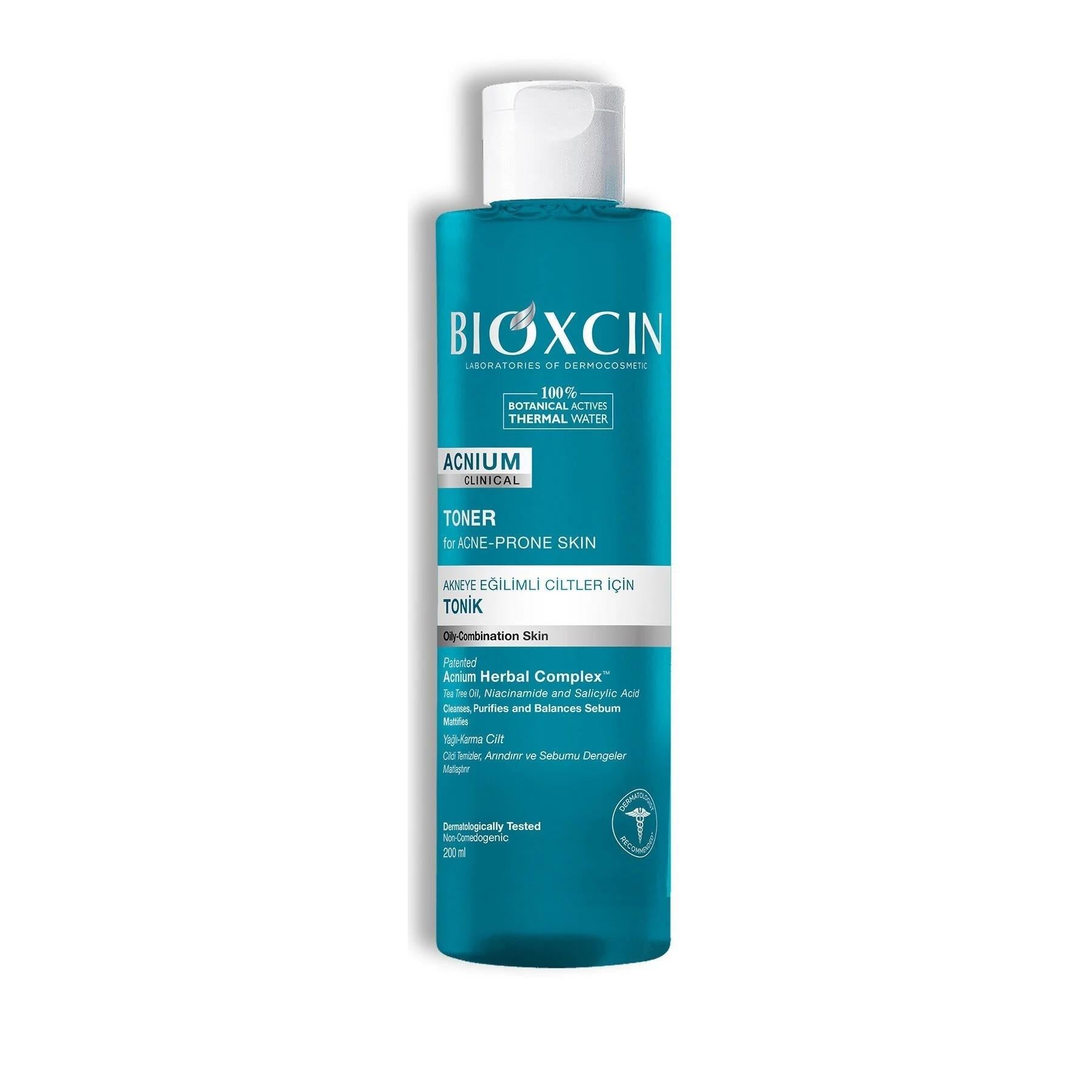 bioxcin acnium tonik 200ml, bioxcin acne care tonic bottle Bioxcin Acnium Tonik - Acne Care | 200 ml Bioxcin Acnium Tonik - Acne Care | 200 ml bioxcin, acne-care, toner, skincare, oily-skin, combination-skin, tea-tree-oil, niacinamide, salicylic-acid, ai-generated