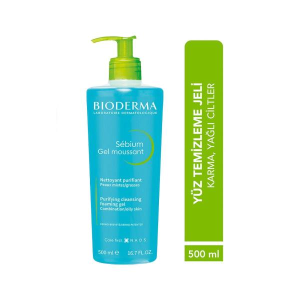 Bioderma Sebium Foaming Gel Cleanser 500ml - Deep Cleansing for Combination &amp; Oily Skin - image 6