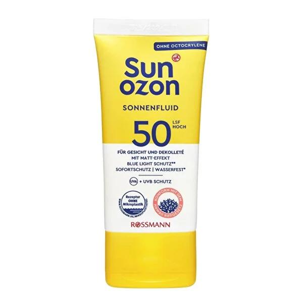 Sunozon 50 SPF Anti-Aging Sunscreen Face Cream - Waterproof, UVA & UVB Protection Sunozon 50 SPF Sunscreen Face Cream - Anti-Aging & Waterproof sunscreen face cream, 50 SPF sunscreen, anti-aging sunscreen, water-resistant sunscreen, UVA and UVB protection, sensitive skin care, Dragosine, blue light protection, eco-friendly packaging, outdoor protection, skin care, cosmetics, sun protection, face cream, water-resistant, anti-aging benefits