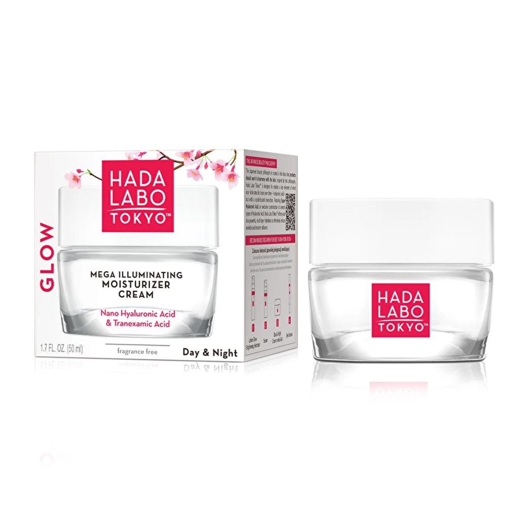 Hada Labo Tokyo Glow Moisturizing Day &amp; Night Cream 50 ml