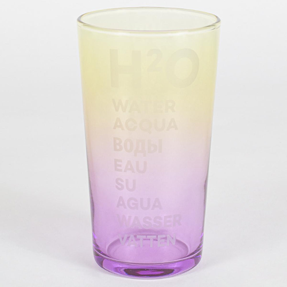 Rakle Aqua 570cc Purple Drinkware Glass - Stylish Beverage Glassware for Home and Events
