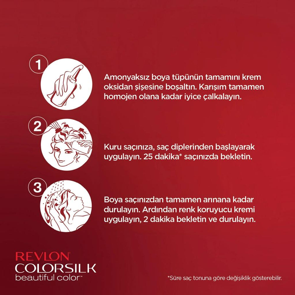 Revlon ColorSilk Beautiful Color 45 Bright Auburn Hair Dye