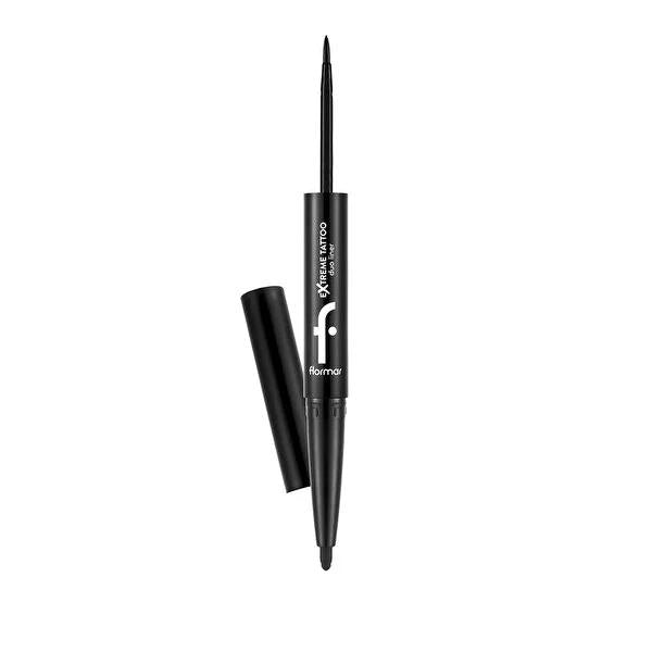 Flormar Extreme Tattoo Duo Eyeliner & Eyepencil - Long-Lasting, Waterproof Cosmetics for Versatile Eye Makeup Flormar Extreme Tattoo Duo Eyeliner & Eyepencil - Long-Lasting eyeliner, eyepencil, duo makeup, long-lasting eye makeup, waterproof cosmetics, Flormar Extreme Tattoo Duo, cosmetics, makeup, beauty products, versatile makeup, eye makeup, liquid eyeliner, gel eyepencil, smudge-proof, durable wear, convenience makeup, makeup essentials