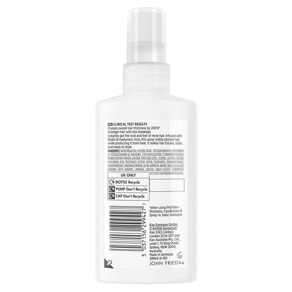 John Frieda PROfiller+ Volumizing Leave-In Spray 150ml
