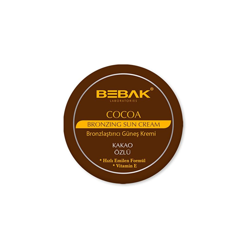 Bebak Cocoa Extract Sun Care Cream for Hydrated Skin 100 ml