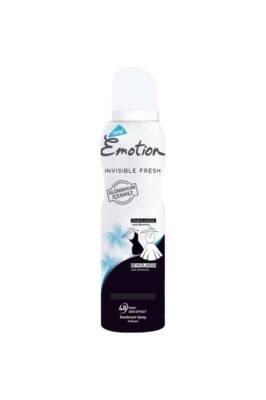 Emotion Black Invisible Fresh Deodorant: 48H Protection, Aluminum-Free - No Stains on Black & White Clothes, Long-lasting Fresh Scent Emotion Black Deodorant: Stain-Free, Aluminum-Free, 48H Fresh deodorant, aluminum-free deodorant, invisible deodorant, stain-free deodorant, long-lasting deodorant, fresh scent deodorant, black clothes deodorant, white clothes deodorant, odor protection, sweat protection, aluminum free, no stains, fresh scent, body odor, personal care, hygiene, cosmetic, 48-hour protection, s