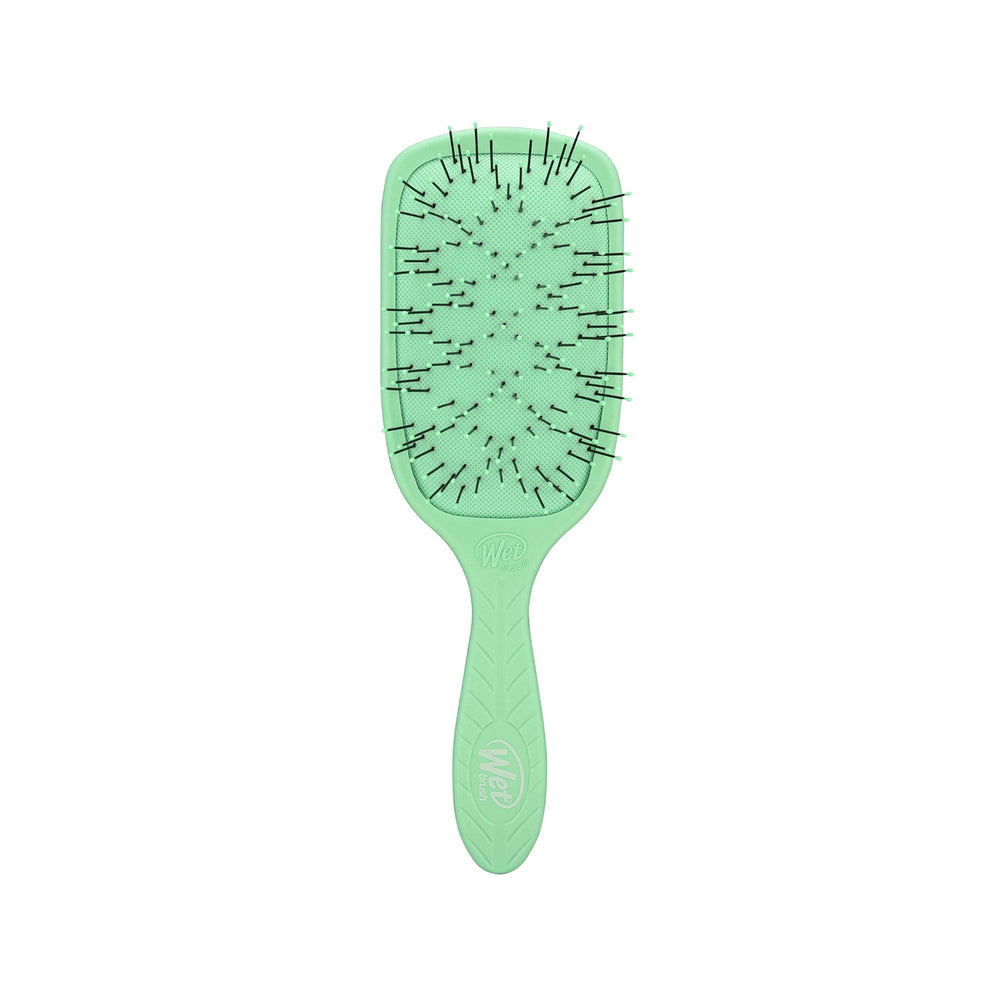 Wet Brush Go Green Paddle Detangler Thick Hair for Wide Hair Brush Green