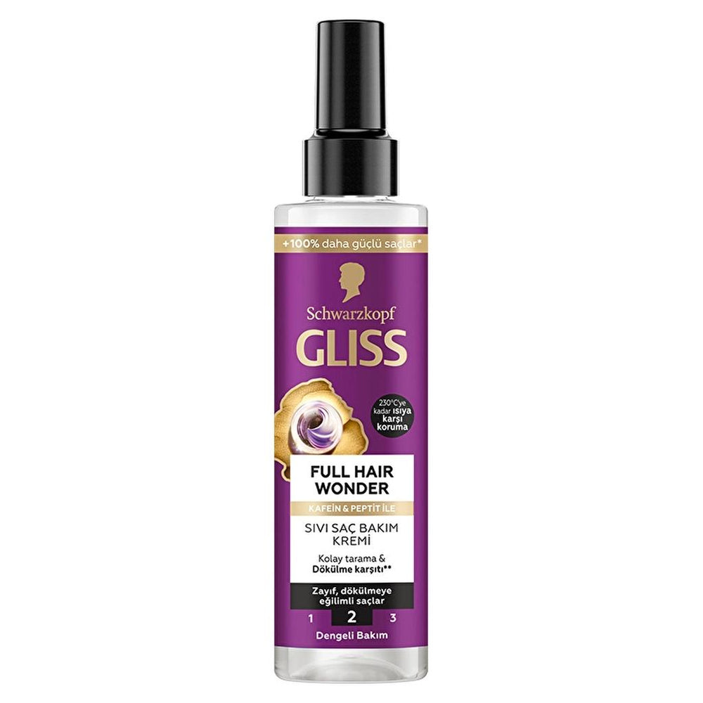 Gliss Full Hair & Liquid Silk Hair Conditioner Spray Set 2x200ml