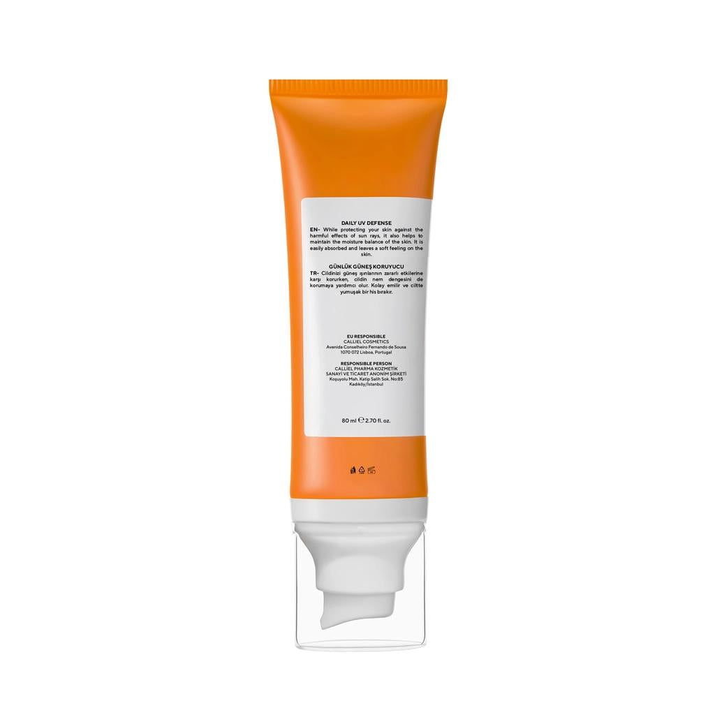 Calliel SPF 50 Daily Face Sunscreen Moisturizing Cream 80 ml