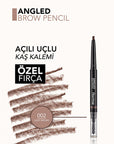 Flormar Light Brown Angled Eyebrow Pencil: Define & Shape Brows for a Natural, Smudge-Proof Look All Day Flormar Light Brown Eyebrow Pencil: Natural & Defined Brows eyebrow pencil, brow pencil, angled eyebrow pencil, eyebrow definer, natural eyebrow look, smudge proof eyebrow pencil, retractable eyebrow pencil, light brown eyebrow pencil, eyebrow makeup, brow shaping pencil, makeup, cosmetics, brow definition, brow shaping, natural brows, long-lasting eyebrow pencil, angled tip, spoolie brush, soft texture,