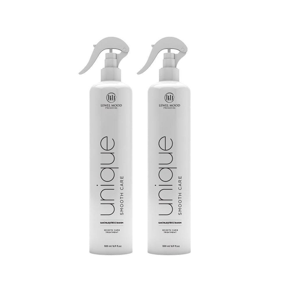 Lewel Mood Premium Unique Smooth Care Liquid Hair Smoothing and Calming Care 2X500ml - Hair Care