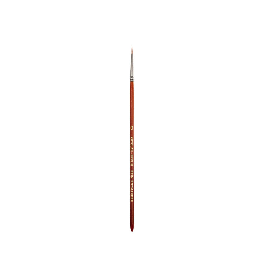 Kryolan Excellence Round Tip Makeup Brush 0