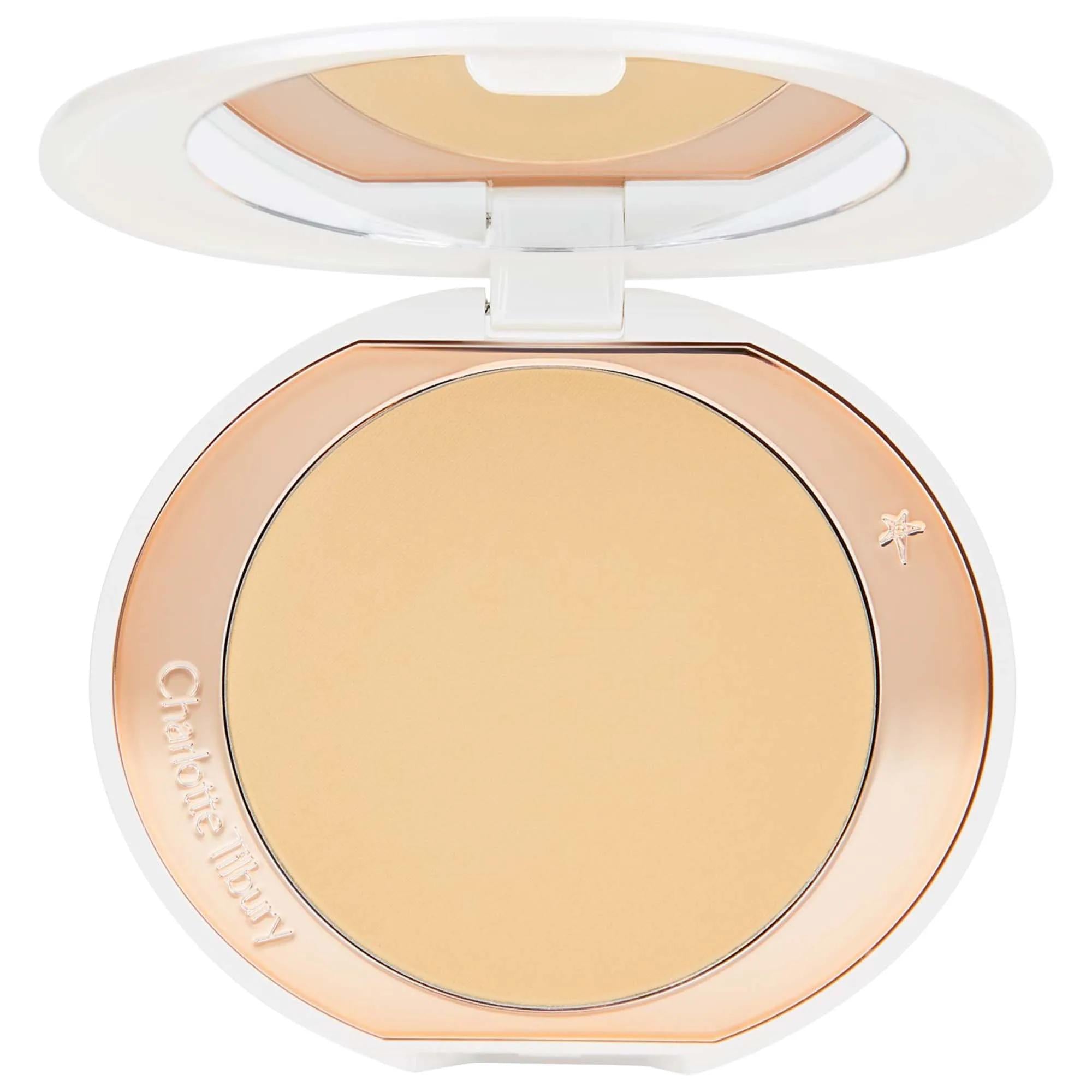 Charlotte Tilbury Refillable Airbrush Brightening Powder - Vegan, Gluten-Free, Long-Lasting Makeup Setting for Flawless Finish Charlotte Tilbury Airbrush Brightening Powder - Vegan & Long-Lasting airbrush brightening powder, long-lasting makeup setting, vegan collagen, hyaluronic acid, vitamin C brightening, cruelty-free makeup, gluten-free cosmetics, refillable compact, makeup setting powder, flawless finish, clean beauty, sensitive skin friendly, daily makeup, special occasion makeup, on-the-go touch-up