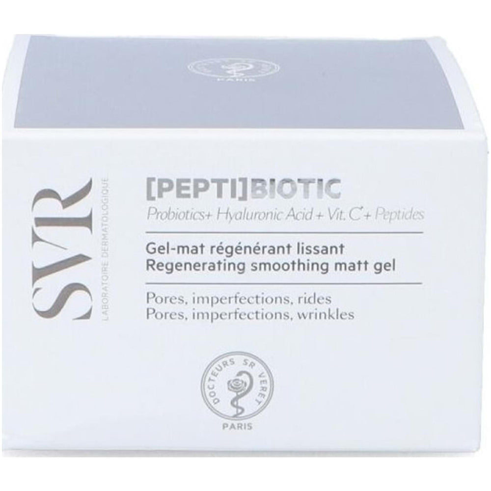 SVR Pepti Biotic Regenerating Smoothing Matt Gel 50ml - Hydrating Anti-Aging Smoothing Gel for Sensitive Skin - view 2