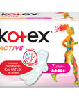 Kotex Active Ultra Sanitary Pads - Ultra Absorbent, Flexible, Breathable Menstrual Hygiene Products for - Intimate Care
