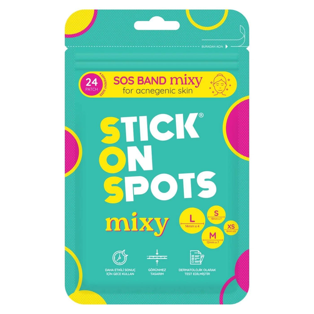 Stick On Spots SOS Band Mixy Karma Pimple Patches 24ct