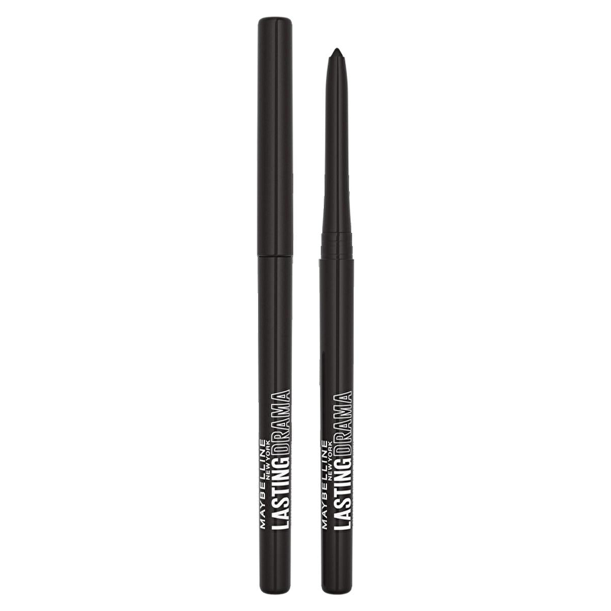 Maybelline Lasting Drama Midnight Black Automatic Gel Eyeliner: Smudge & Water Resistant, Long-Lasting Definition Maybelline Lasting Drama Eyeliner: Long-Lasting, Smudge-Proof automatic eyeliner, gel eyeliner, long lasting eyeliner, smudge proof eyeliner, water resistant eyeliner, Maybelline eyeliner, black eyeliner, eyeliner for sensitive eyes, fade-resistant eyeliner, easy to apply eyeliner, eyeliner, eye makeup, cosmetic, long-wearing eyeliner, smudge-resistant eyeliner, waterproof eyeliner, automatic ge