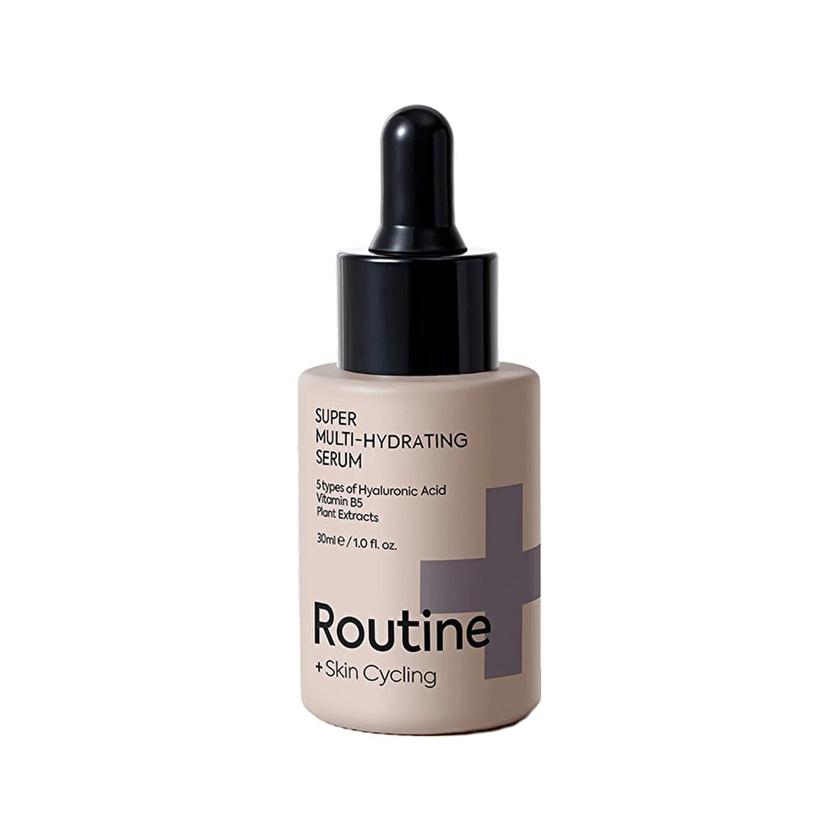Routine+ Hyaluronic Acid Serum with Vitamin B5 - 24 Hour Deep Hydration, Vegan &amp; Cruelty-Free Skincare Routine+ Hyaluronic Acid Serum - Vegan &amp; Cruelty-Free hyaluronic acid serum, vegan skincare, cruelty-free beauty products, deep hydration skincare, anti-aging serum, skincare routine, sensitive skin, dry skin, mature skin, clean beauty, sustainable beauty