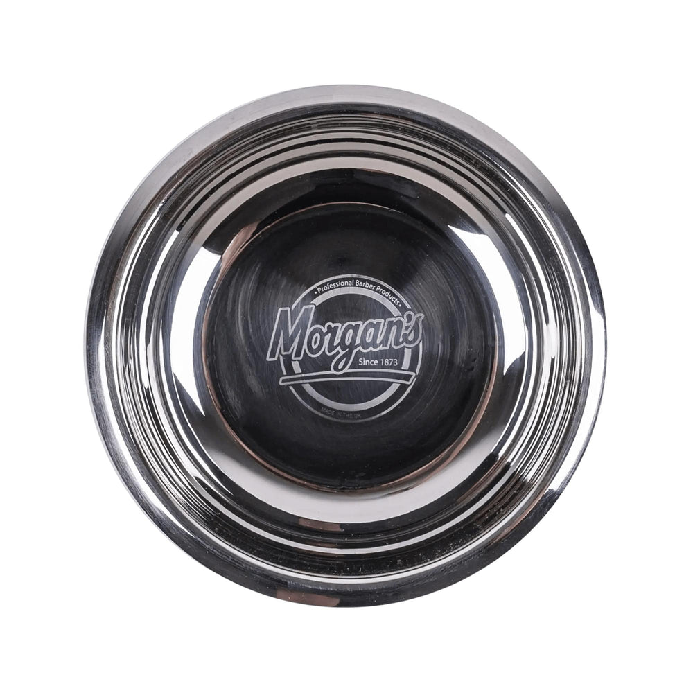 Morgan's Pomade Stainless Steel Shaving Bowl for Men