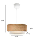 Homing Bohemian Style Pendant Lamp E27 Socket - Unique Home Decor LED Pendant Lighting - view 3