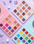 Soda Makeup Eyeshadow Palette - 16 Shades for Versatile Eye Makeup Looks - Eyeshadow