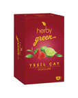 Herby Yesil Cag Strawberry & Lime Herbal Tea 18 Bags