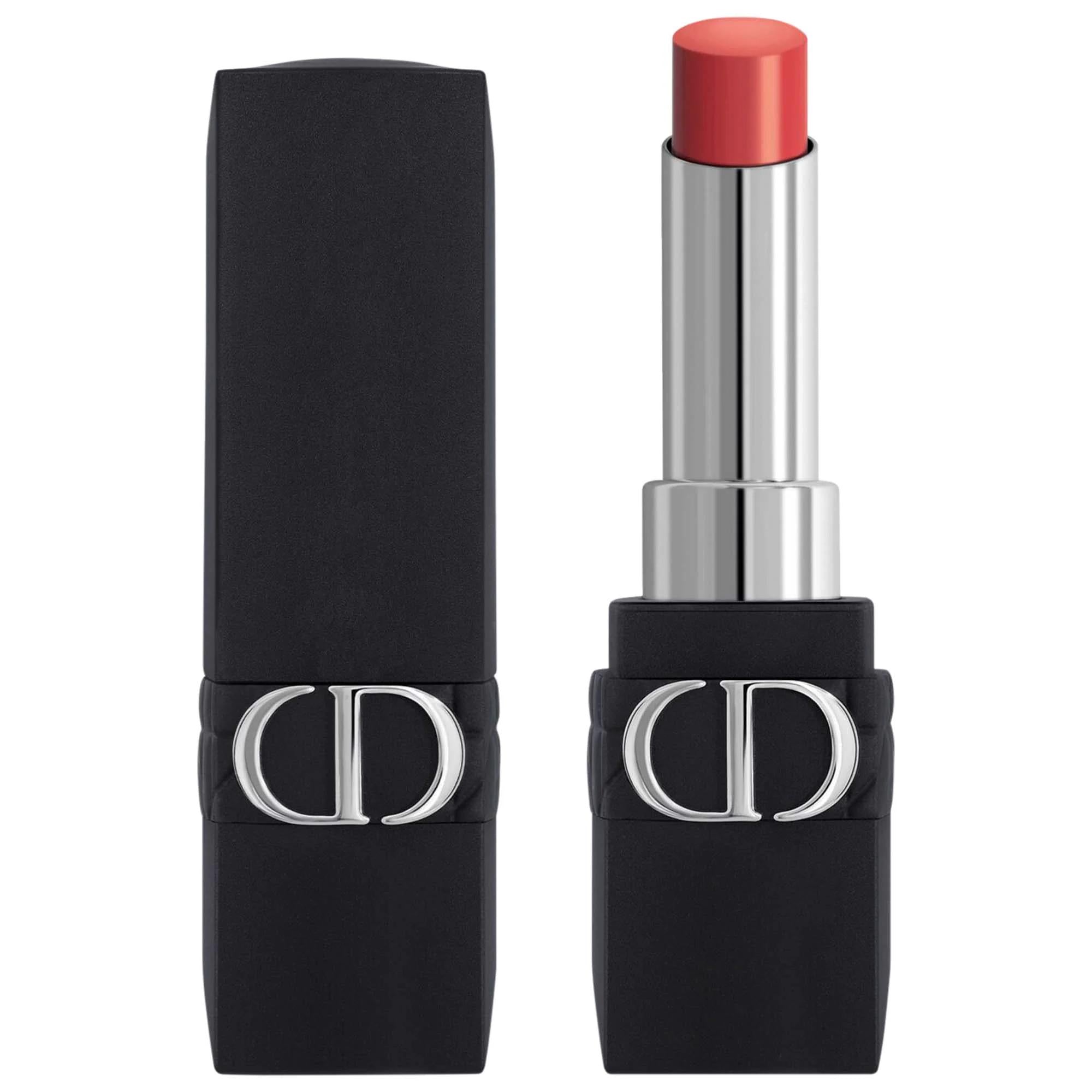 Dior Rouge Forever Transfer-Proof Lipstick: 16 Hour Wear, Hydrating Matte Finish, Paraben & Sulfate Free Dior Transfer-Proof Lipstick: Long Lasting Matte, Hydrating formula transfer-proof lipstick, long lasting lipstick, matte lipstick, hydrating lipstick, paraben free lipstick, sulfate free lipstick, red peony lipstick, couture matte lipstick, non transfer lipstick, Dior lipstick, lipstick, lip color, lip stain, long-wearing lipstick, smudge-proof lipstick, kiss-proof lipstick, makeup, beauty, cosmetics, r