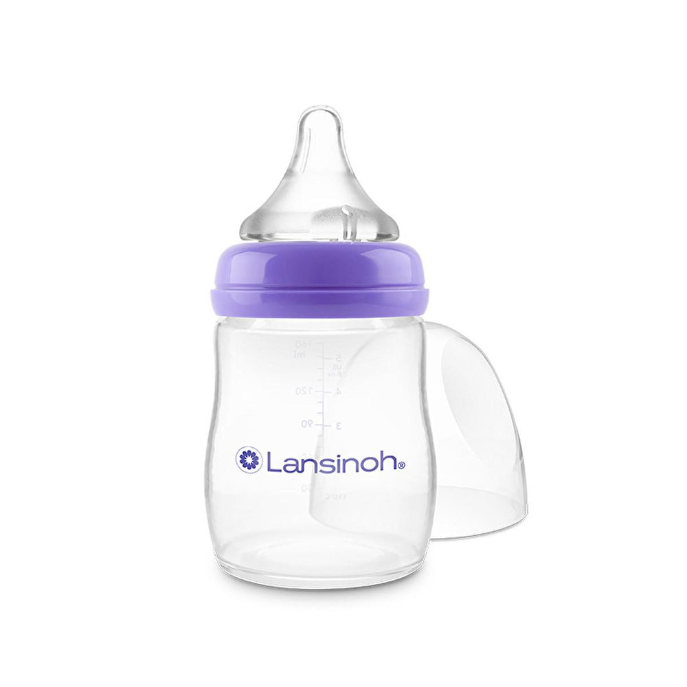 Lansinoh NaturalWave Baby Bottle Nipple - Anti-Colic, BPA Free, Easy Breastfeeding to Bottle Transition for - Baby Care